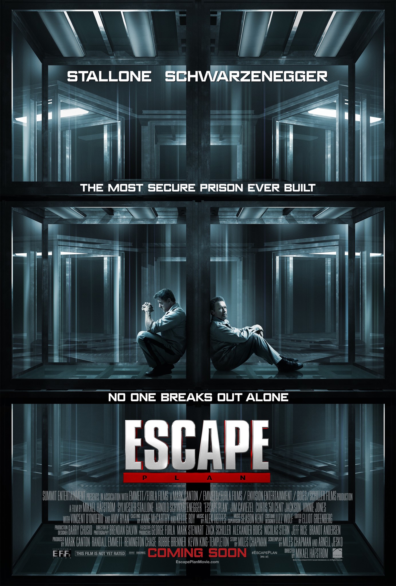 Mega Sized Movie Poster Image for Escape Plan (#1 of 7)
