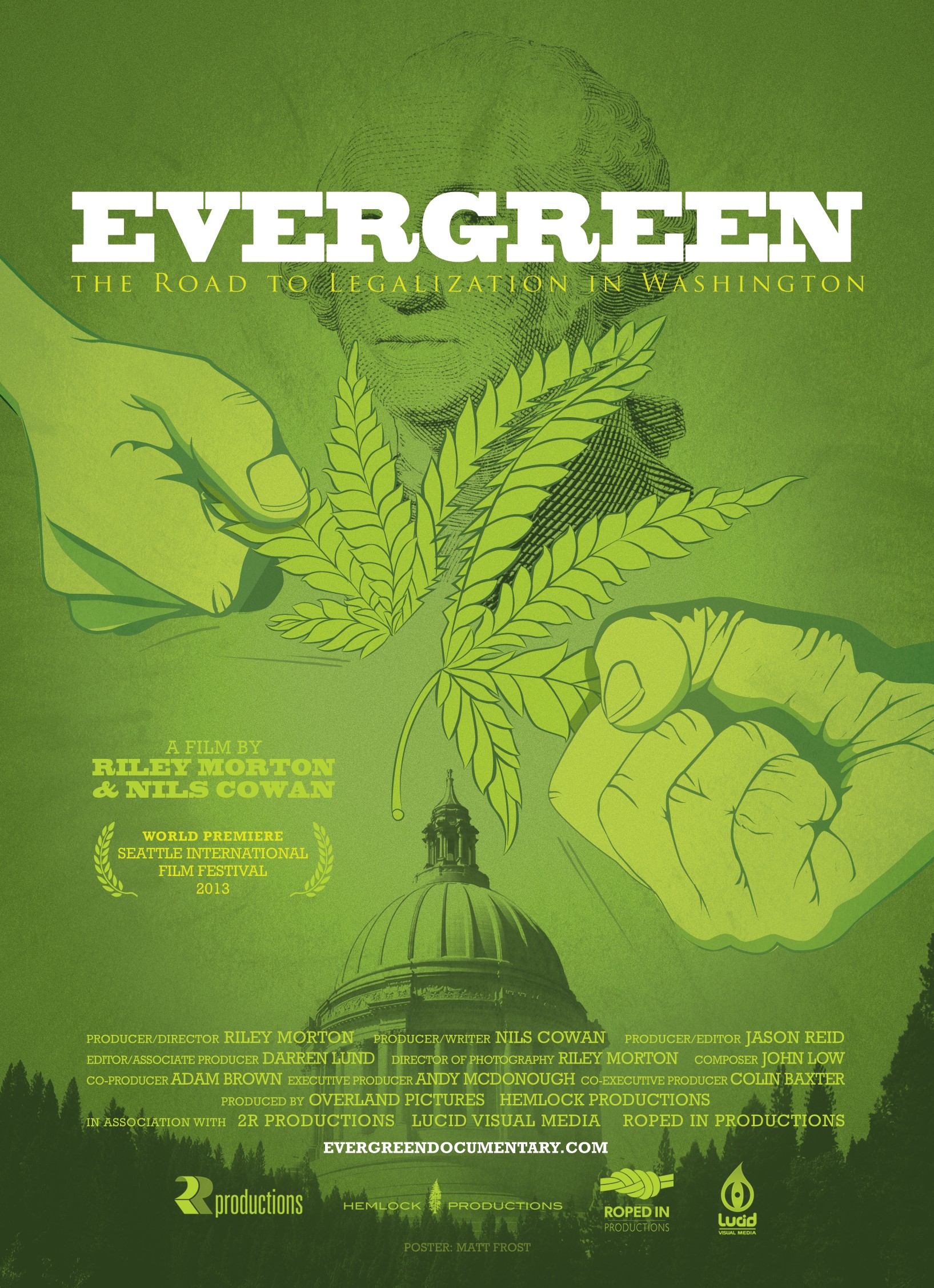 Mega Sized Movie Poster Image for Evergreen: The Road to Legalization in Washington (#1 of 2)