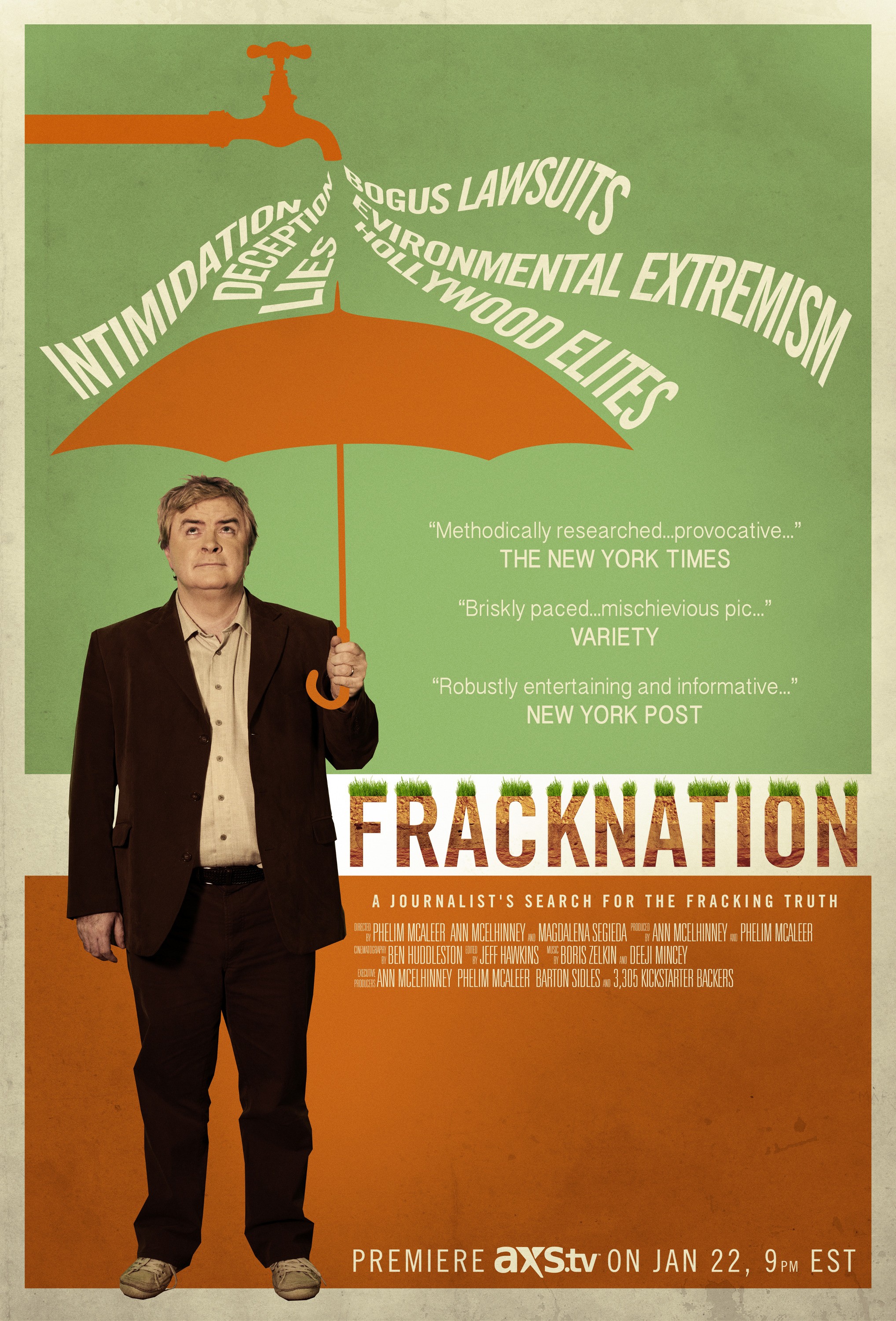 Mega Sized Movie Poster Image for FrackNation 