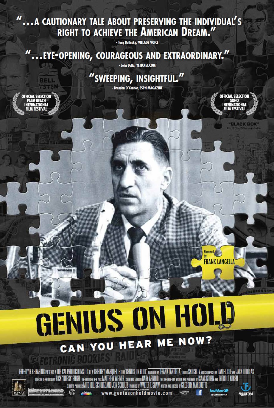 Extra Large Movie Poster Image for Genius on Hold 