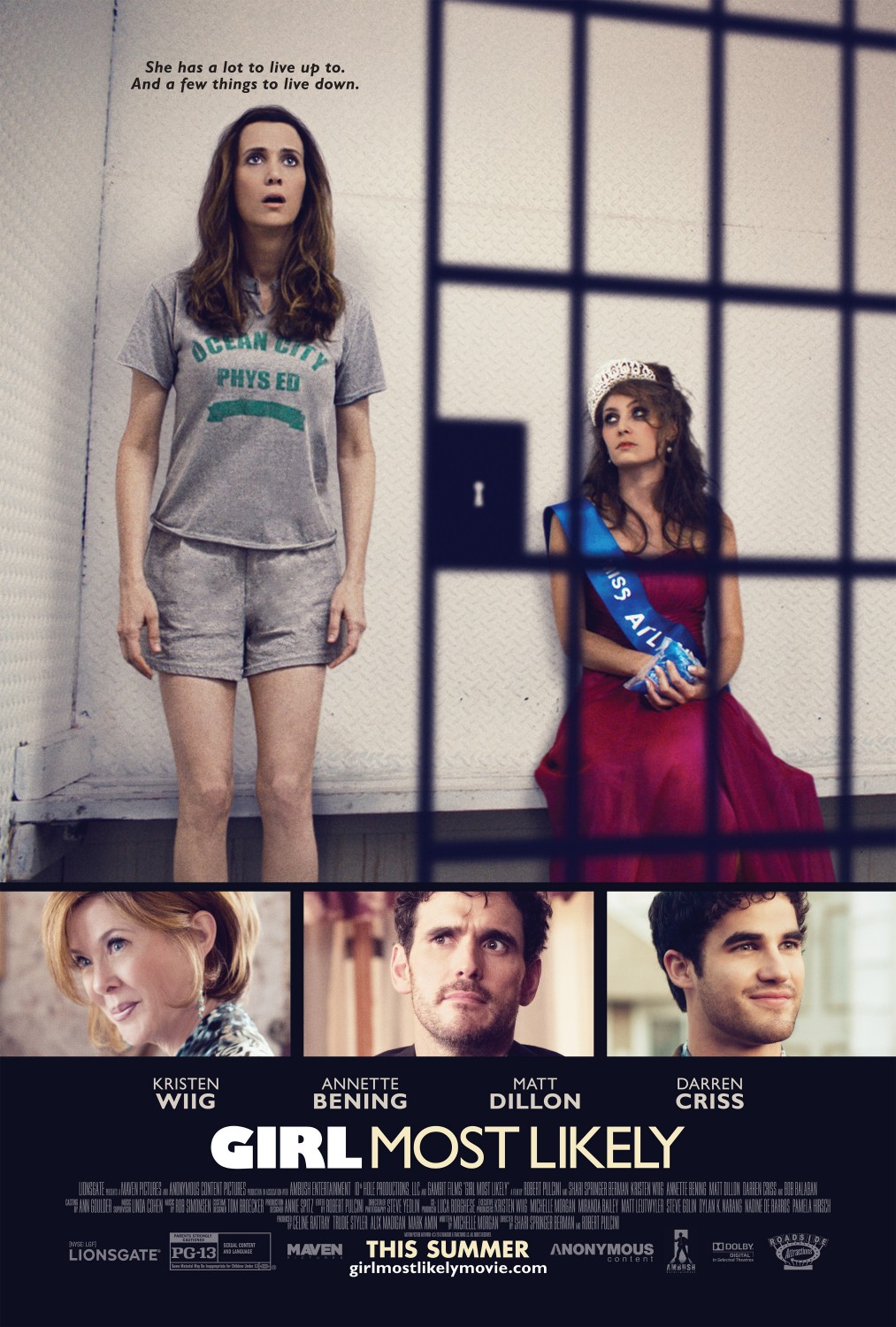 Extra Large Movie Poster Image for Girl Most Likely (#2 of 4)