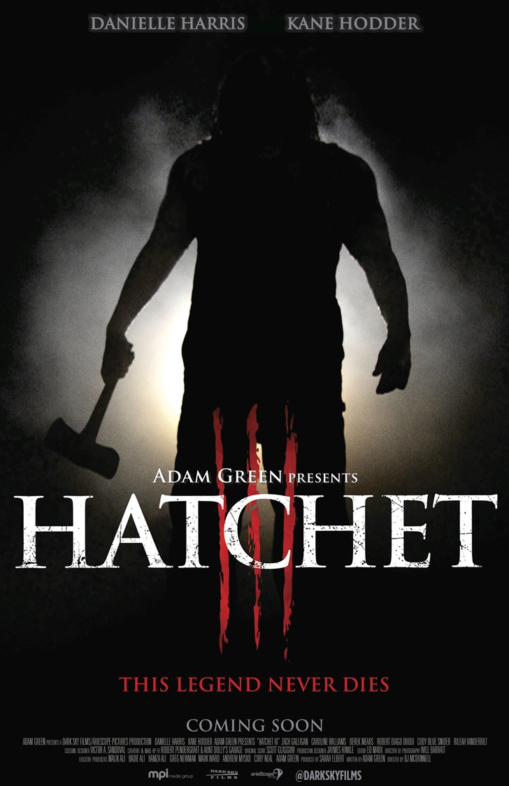 Extra Large Movie Poster Image for Hatchet III (#2 of 2)