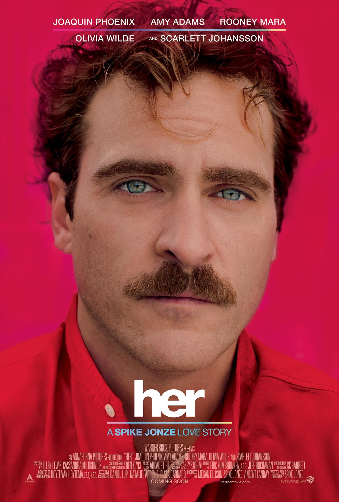 Mega Sized Movie Poster Image for Her (#1 of 6)