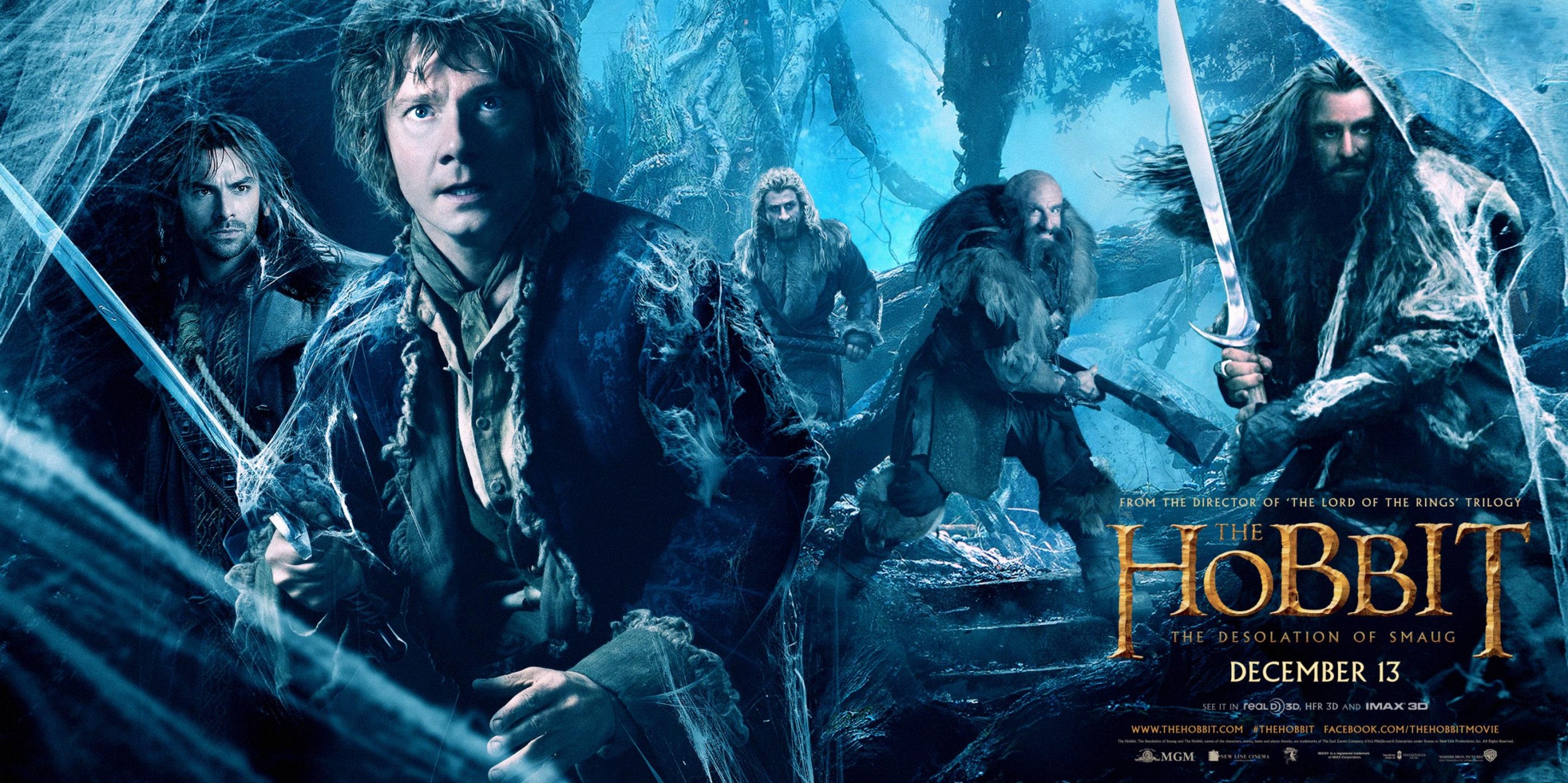Mega Sized Movie Poster Image for The Hobbit: The Desolation of Smaug (#2 of 33)