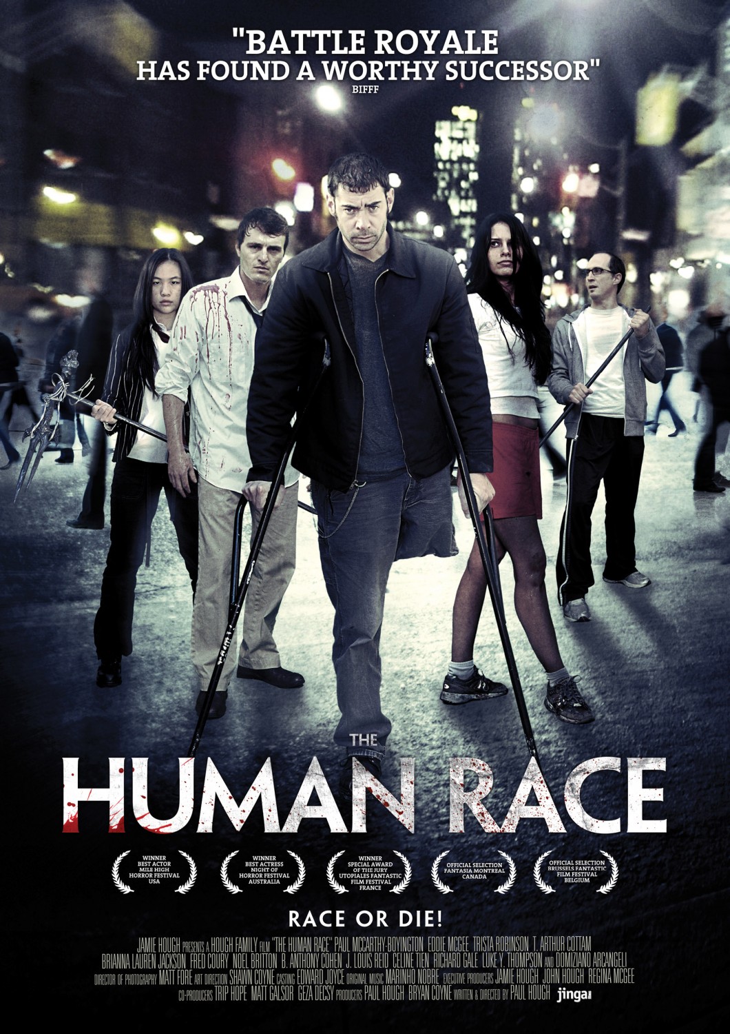 Extra Large Movie Poster Image for The Human Race 