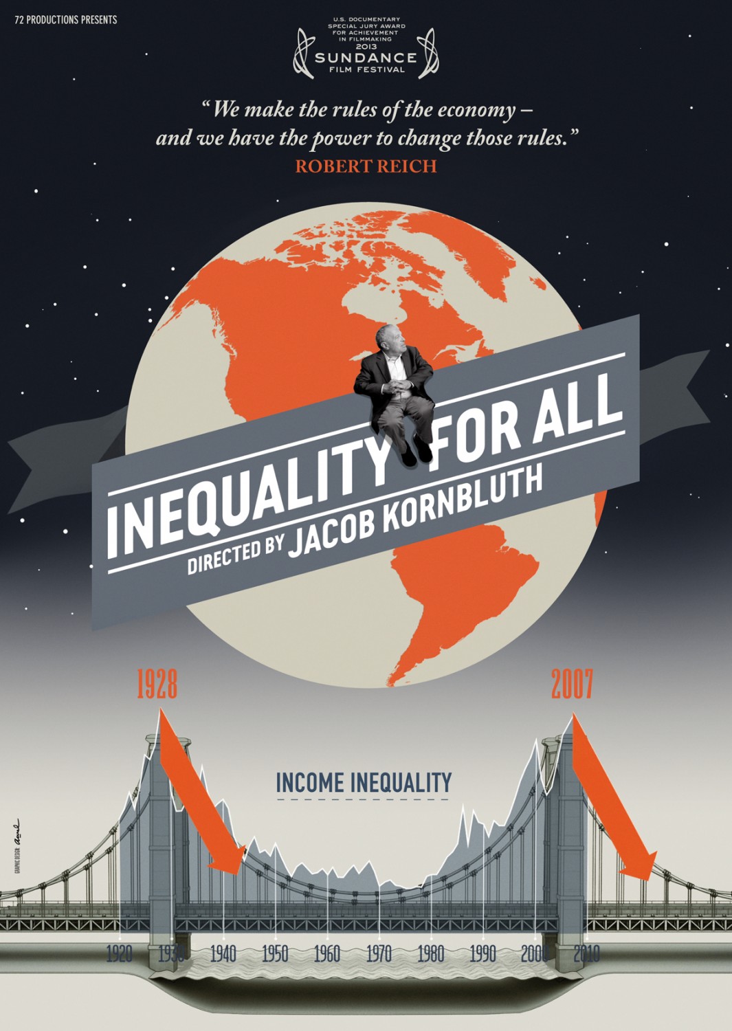 Extra Large Movie Poster Image for Inequality for All (#2 of 2)