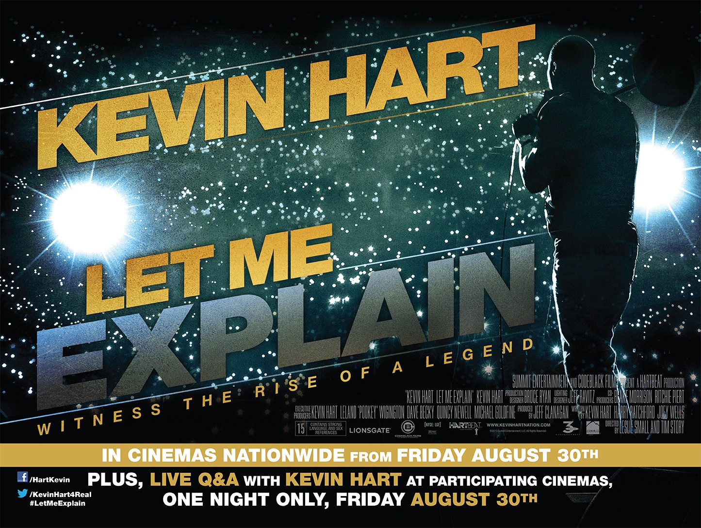 Extra Large Movie Poster Image for Kevin Hart: Let Me Explain (#2 of 2)