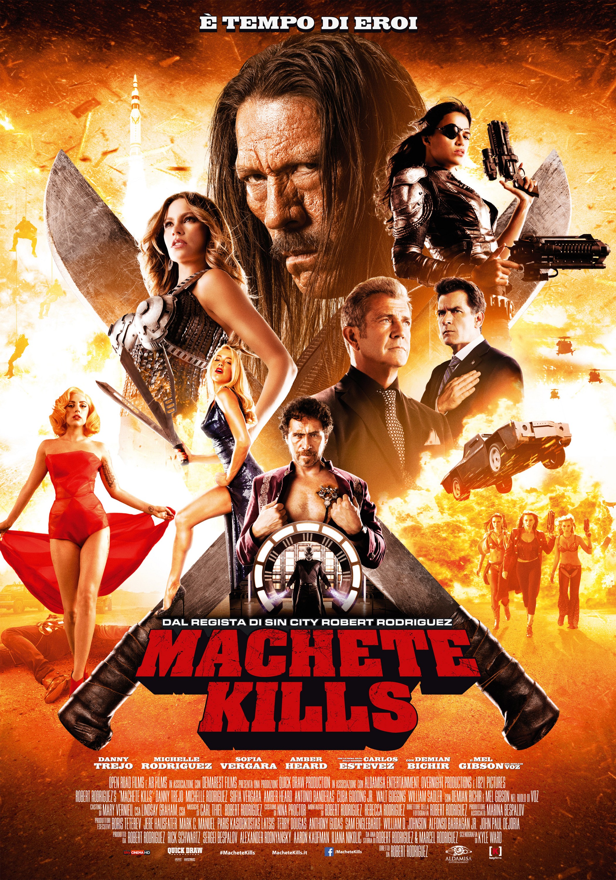 Mega Sized Movie Poster Image for Machete Kills (#20 of 27)