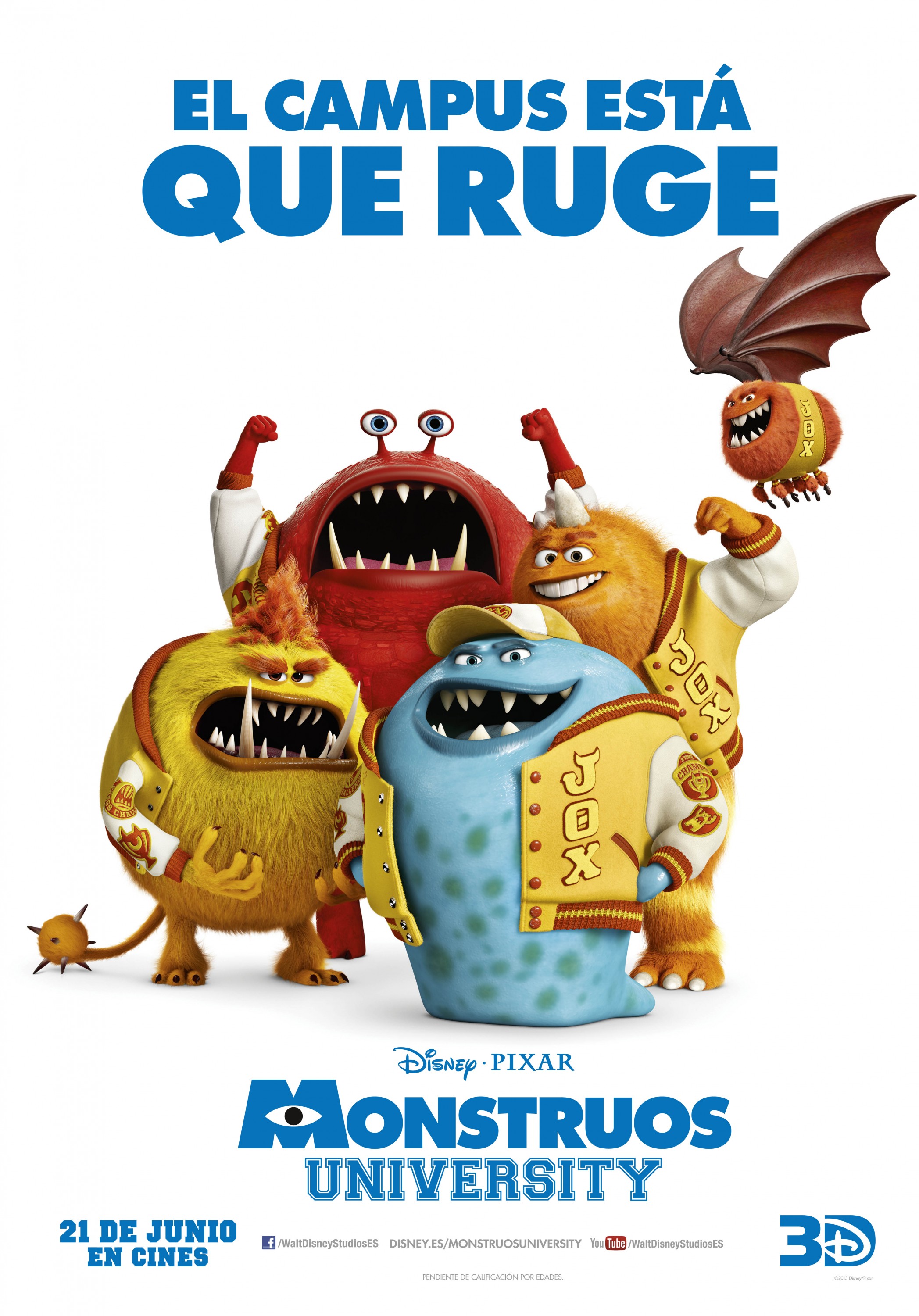 Mega Sized Movie Poster Image for Monsters University (#18 of 21)