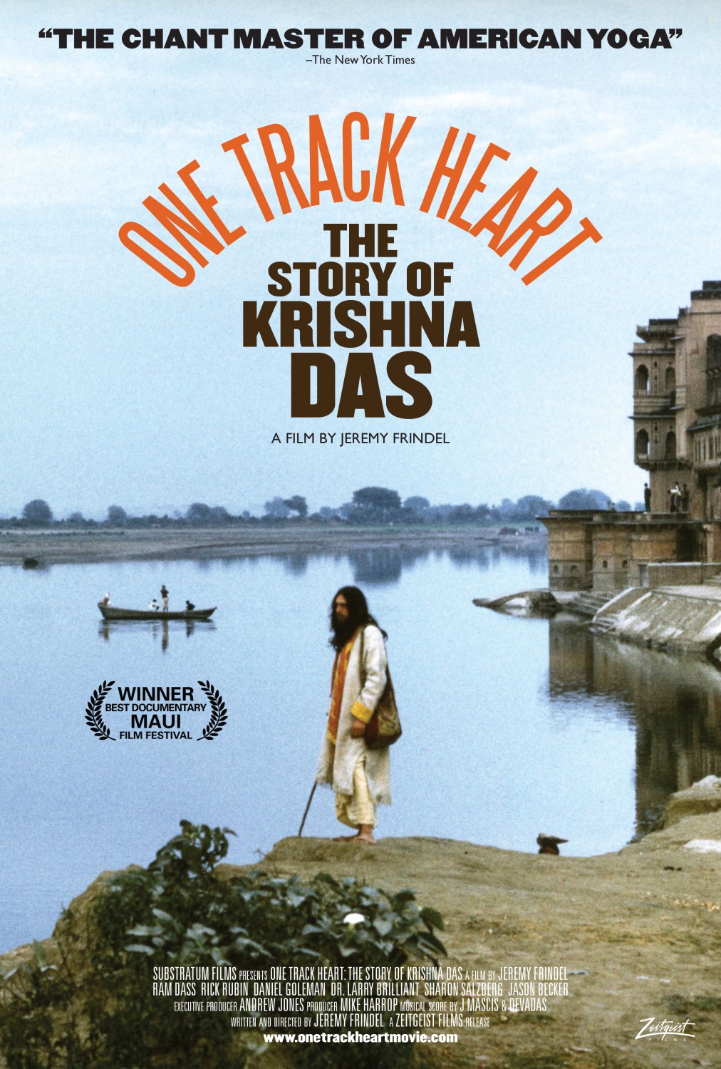 Extra Large Movie Poster Image for One Track Heart: The Story of Krishna Das 