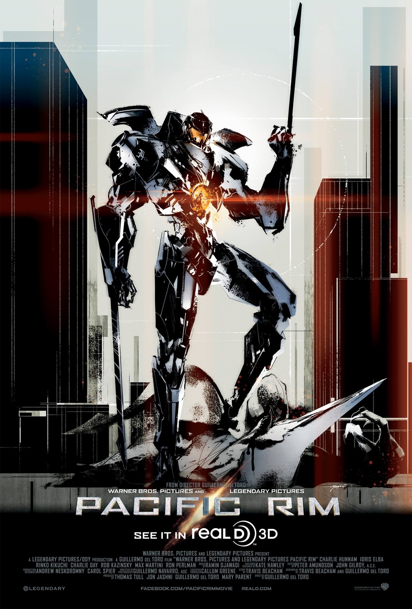 Mega Sized Movie Poster Image for Pacific Rim (#24 of 26)