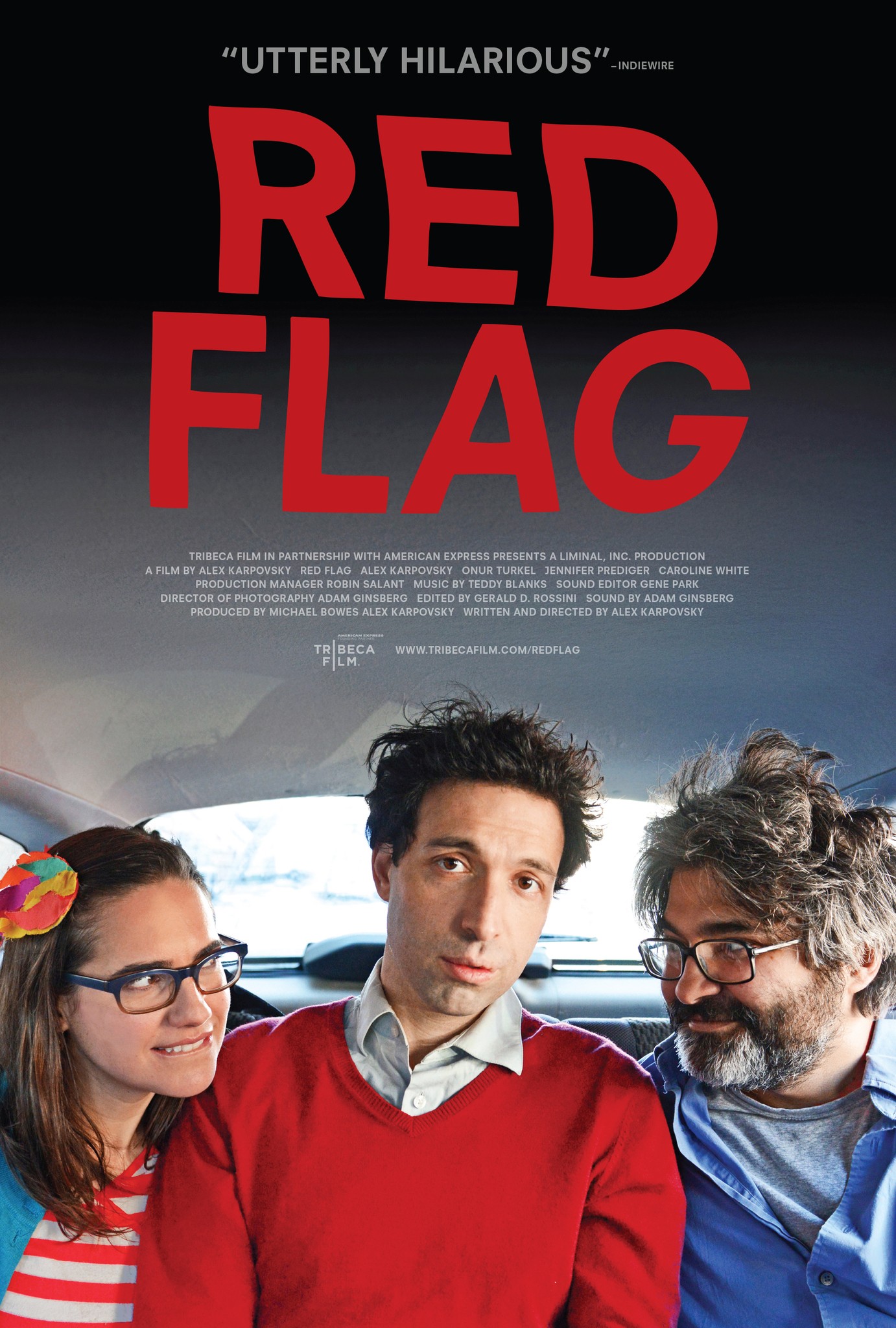 Mega Sized Movie Poster Image for Red Flag 