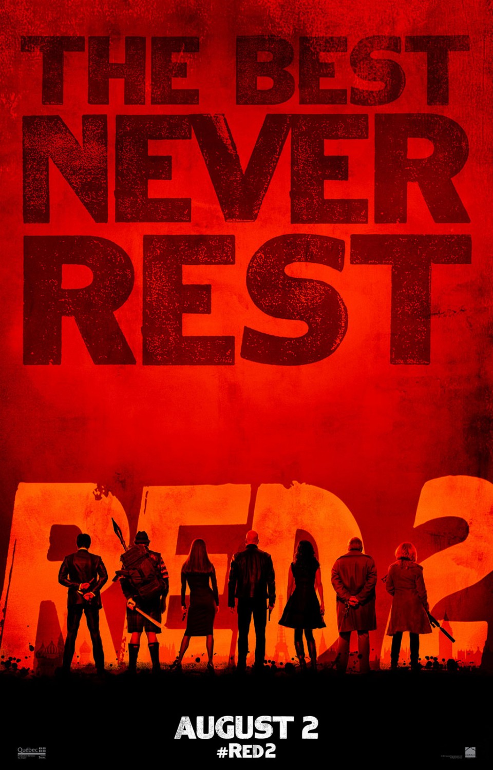 Extra Large Movie Poster Image for Red 2 (#2 of 21)