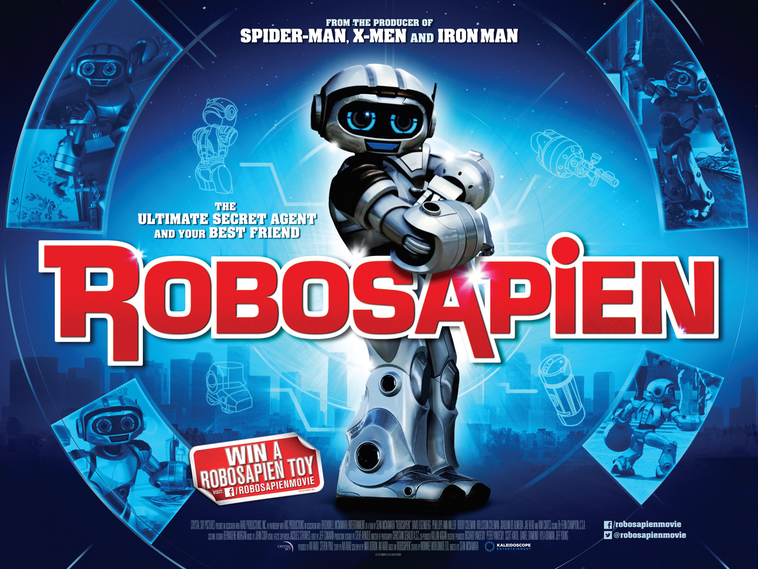 Mega Sized Movie Poster Image for Robosapien 