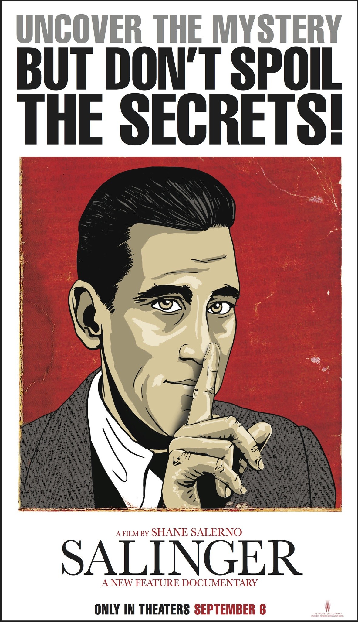 Mega Sized Movie Poster Image for Salinger (#2 of 2)
