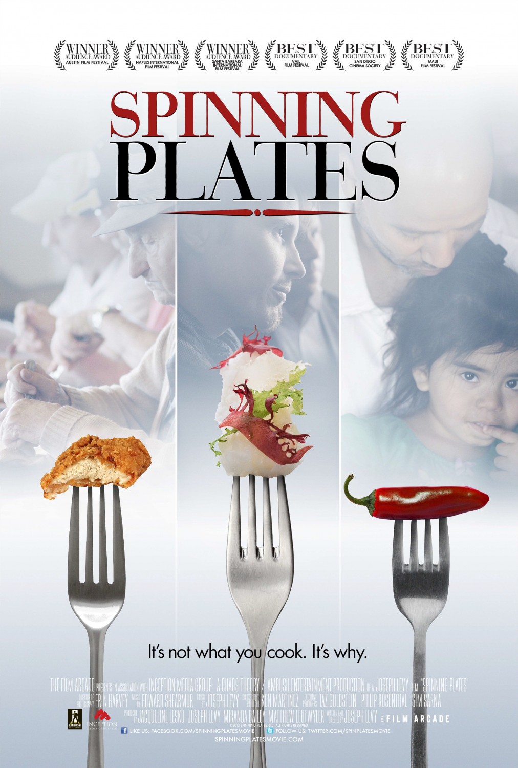 Extra Large Movie Poster Image for Spinning Plates 