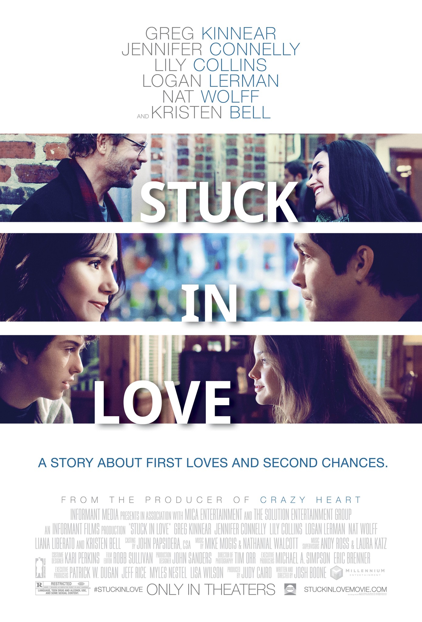 Mega Sized Movie Poster Image for Stuck in Love (#2 of 4)