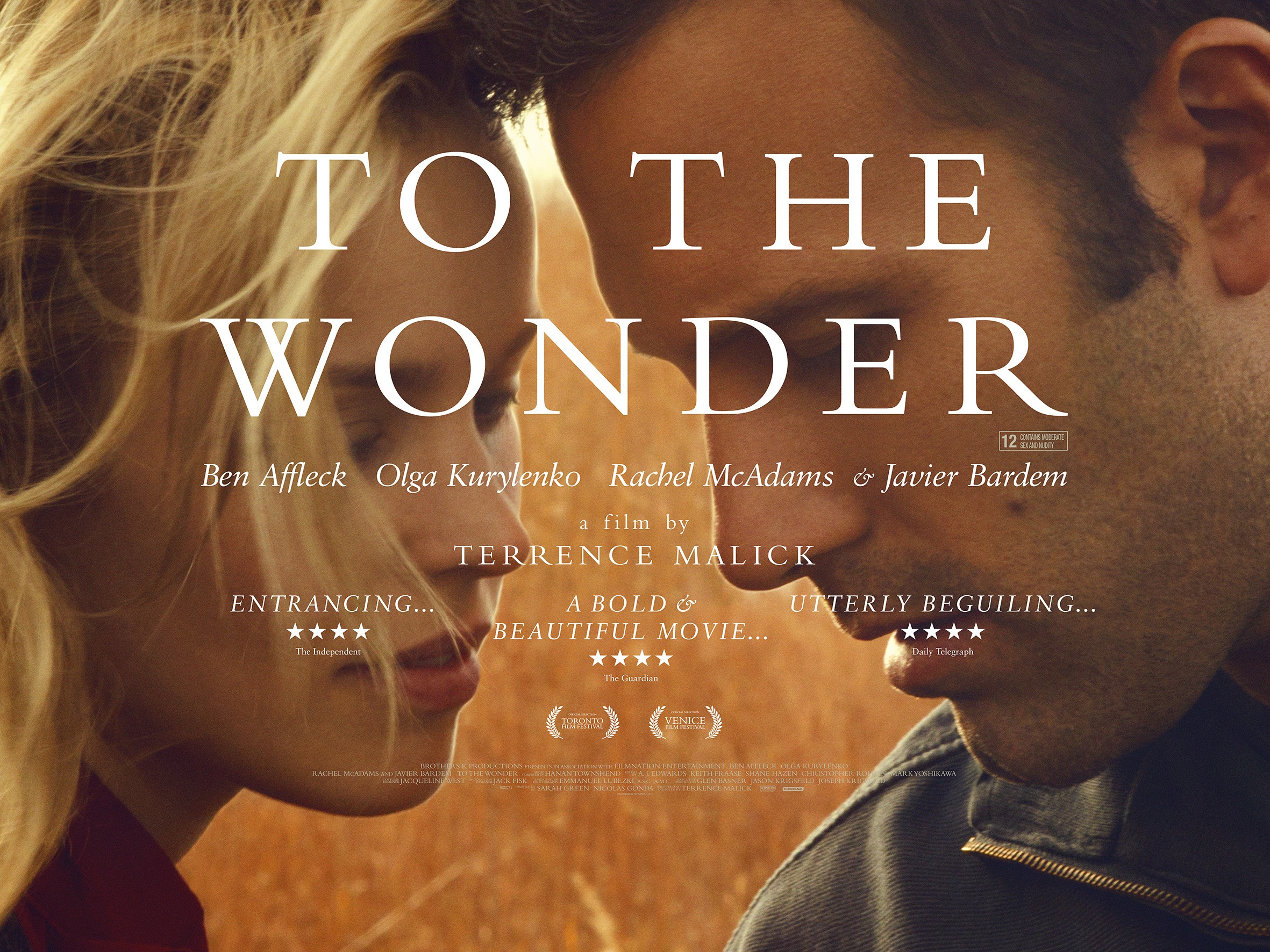 Mega Sized Movie Poster Image for To the Wonder (#6 of 11)