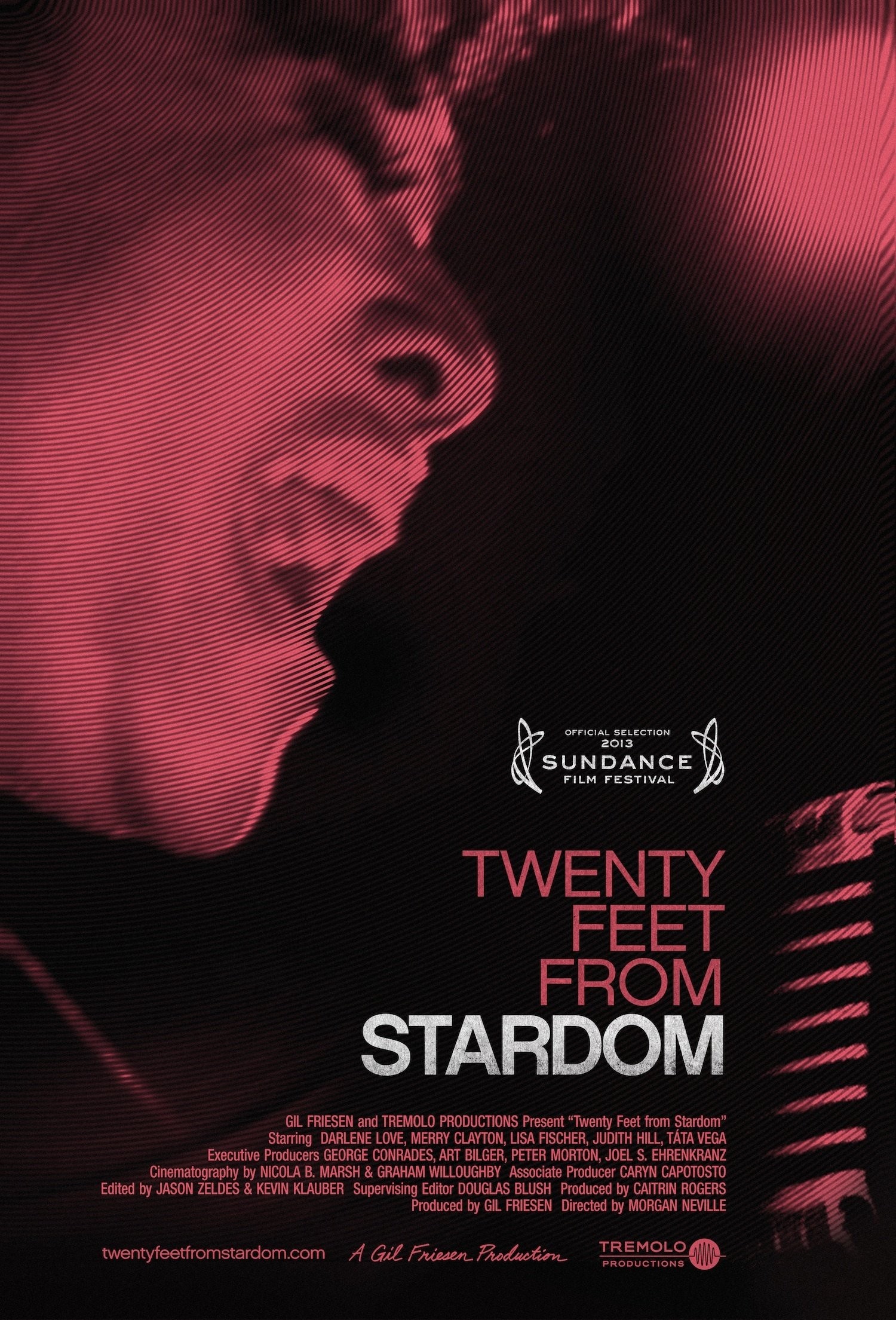 Mega Sized Movie Poster Image for Twenty Feet from Stardom (#1 of 3)