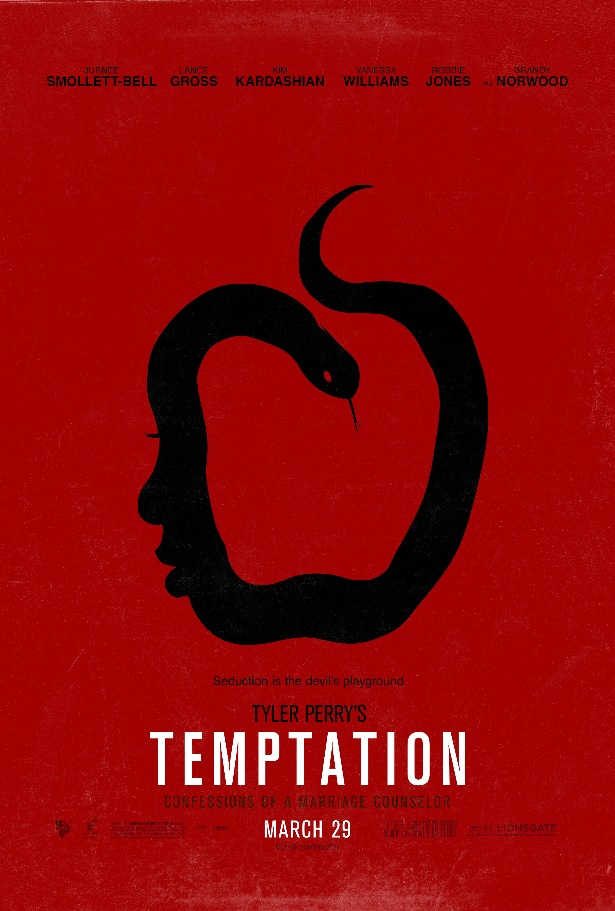 Mega Sized Movie Poster Image for Temptation (#1 of 3)