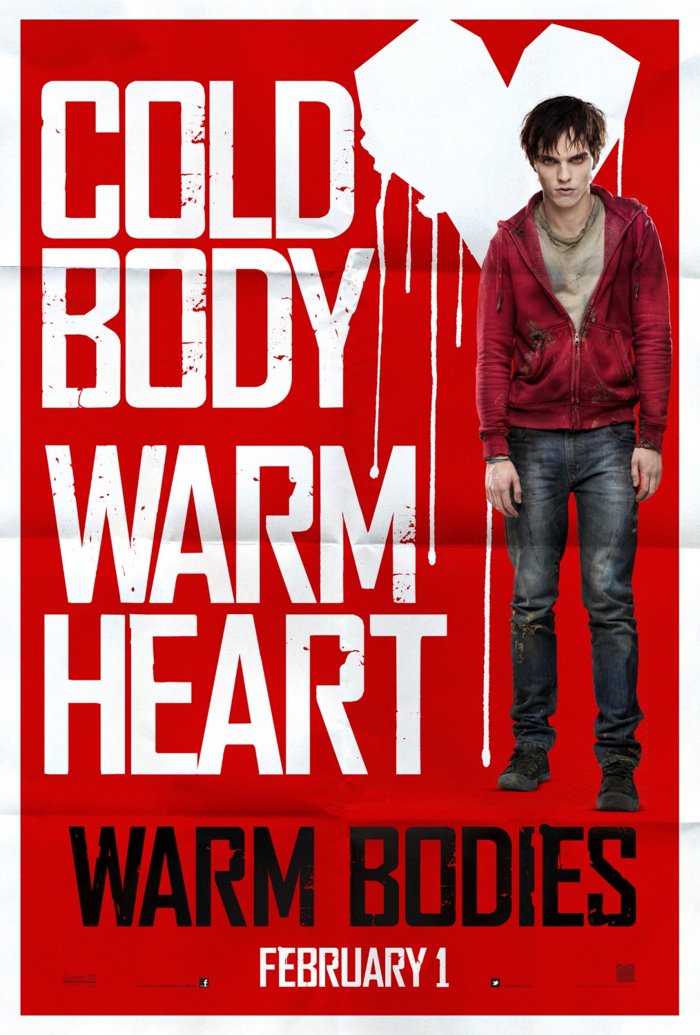 Extra Large Movie Poster Image for Warm Bodies (#1 of 14)