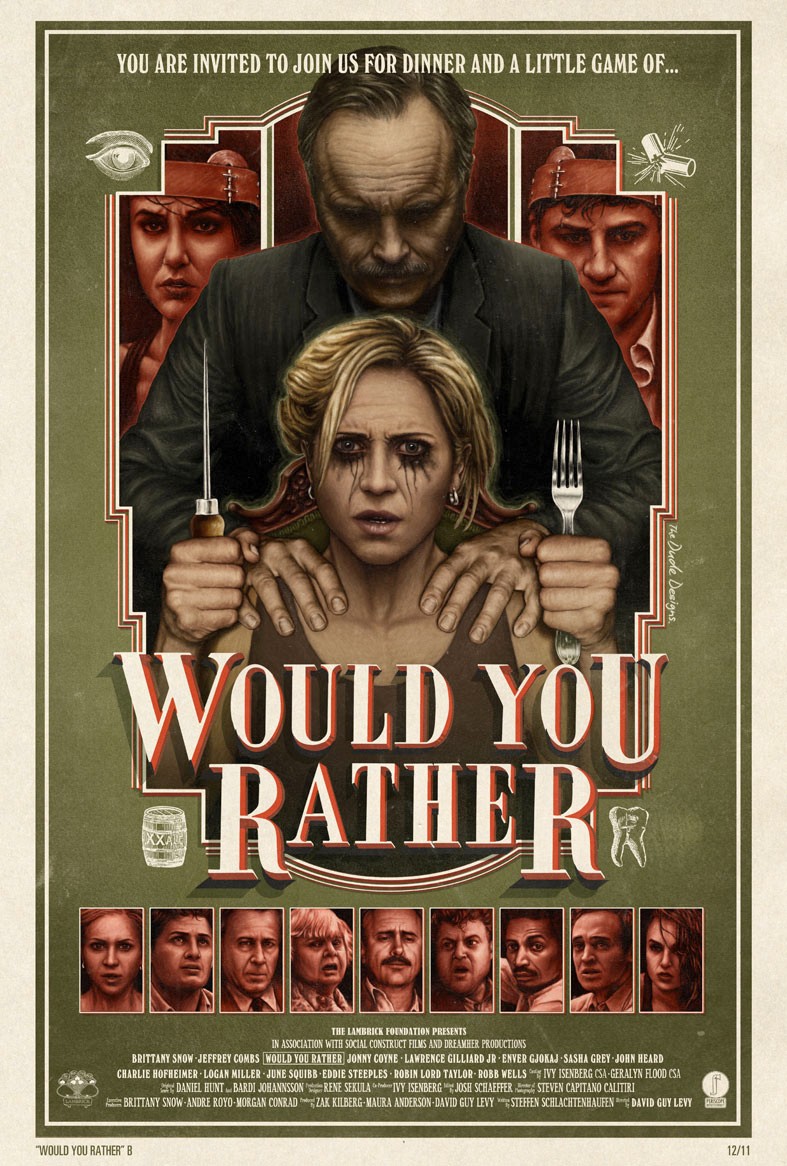 Extra Large Movie Poster Image for Would You Rather (#3 of 3)