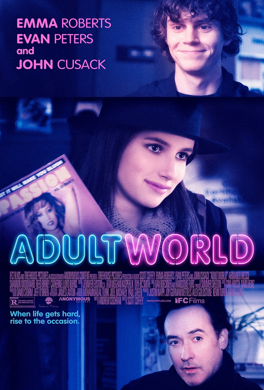 Extra Large Movie Poster Image for Adult World 