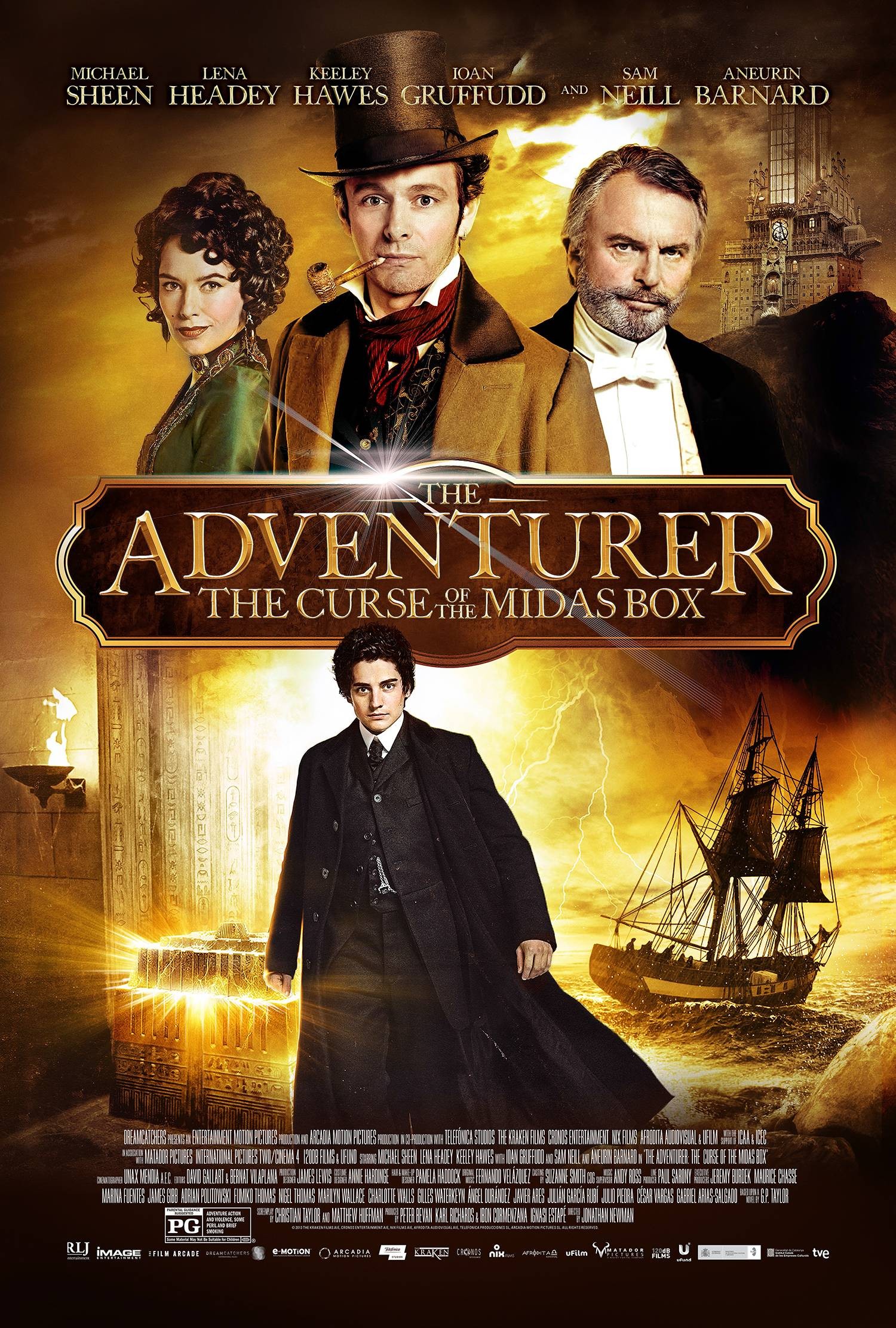 Mega Sized Movie Poster Image for The Adventurer: The Curse of the Midas Box 