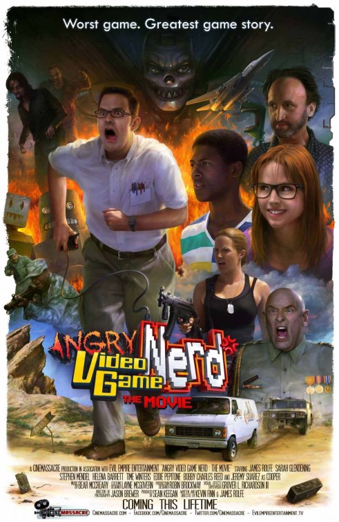 Angry Video Game Nerd: The Movie Movie Poster