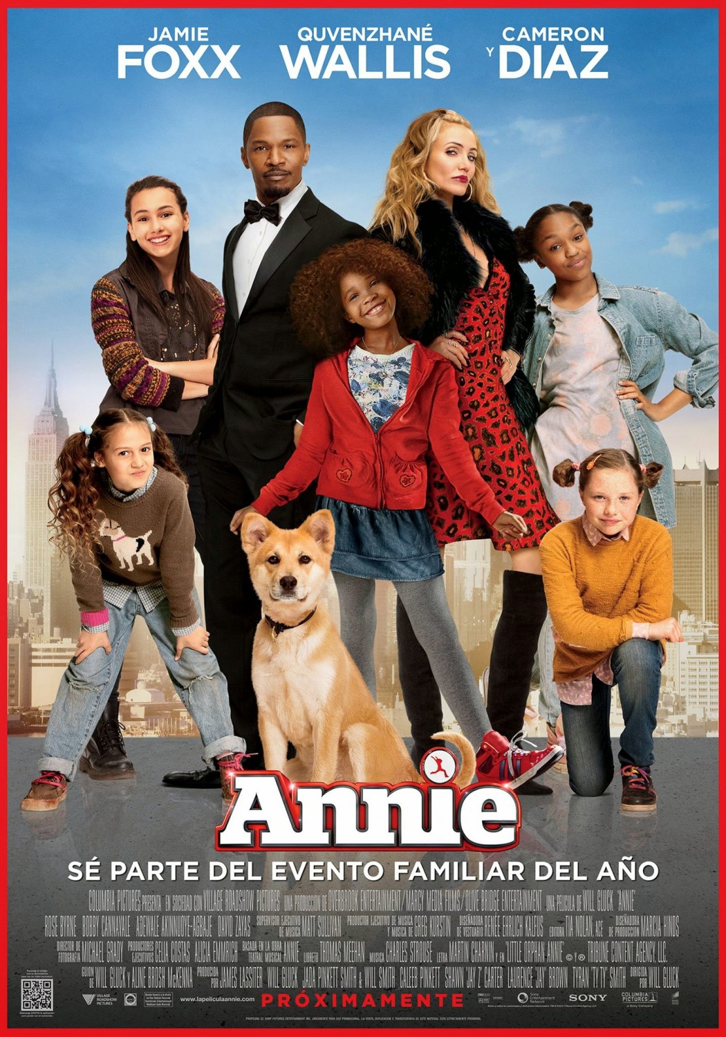 Extra Large Movie Poster Image for Annie (#5 of 5)