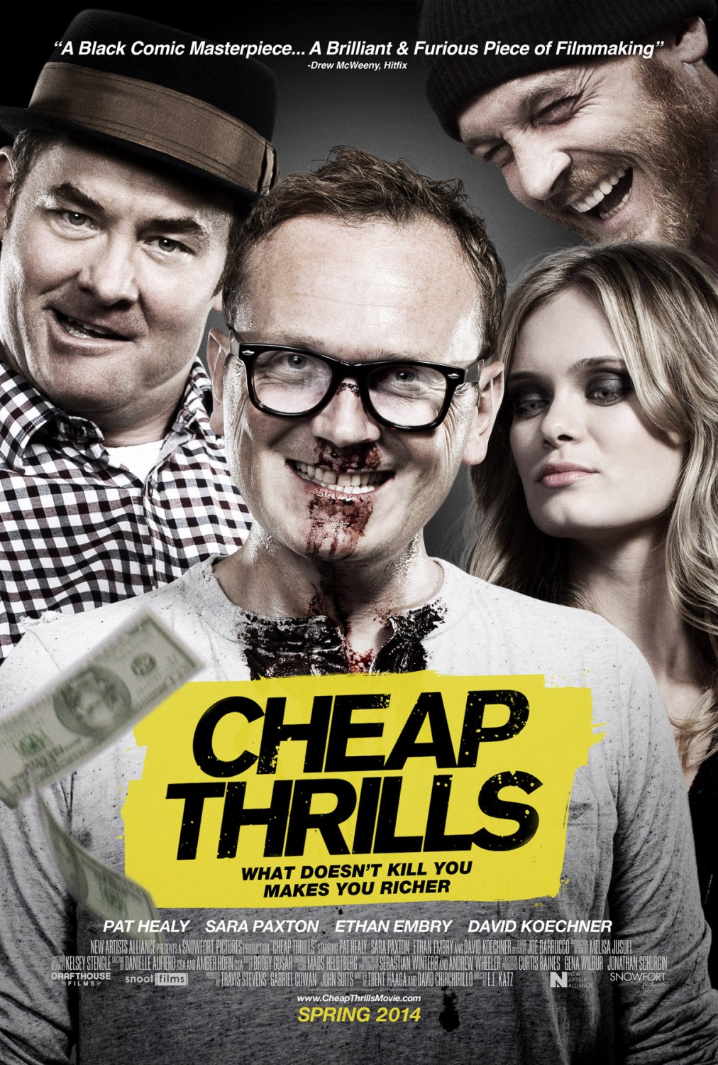 Extra Large Movie Poster Image for Cheap Thrills (#2 of 9)
