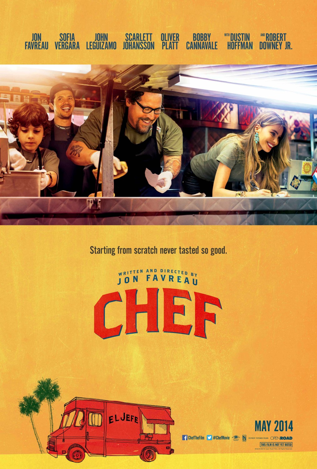 Extra Large Movie Poster Image for Chef (#1 of 3)