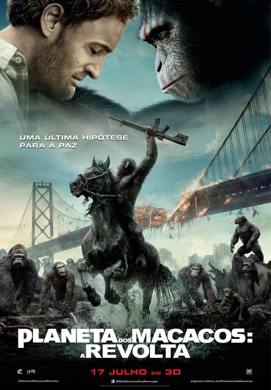 Extra Large Movie Poster Image for Dawn of the Planet of the Apes (#8 of 9)