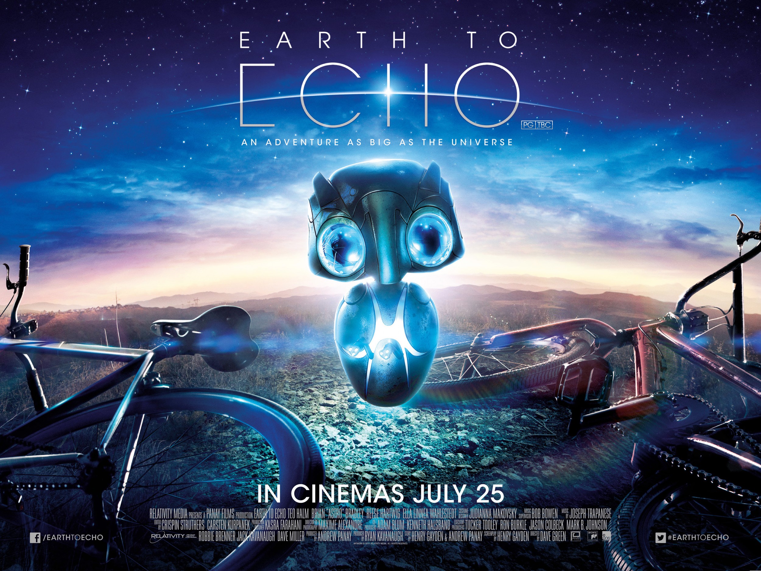 Mega Sized Movie Poster Image for Earth to Echo (#3 of 4)