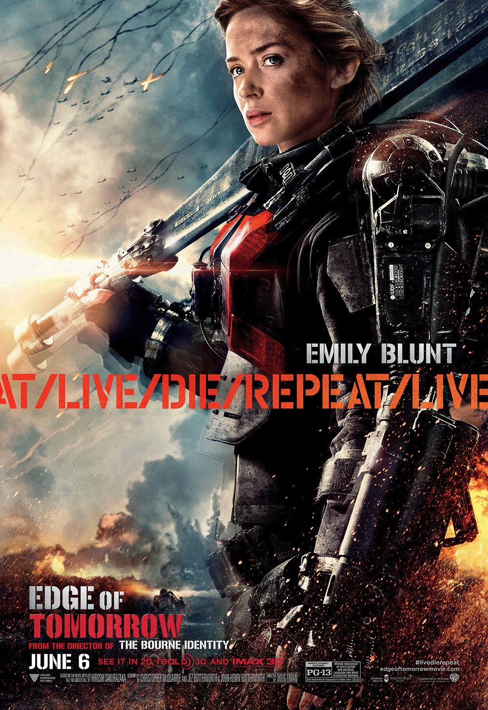 Extra Large Movie Poster Image for Edge of Tomorrow (#10 of 17)