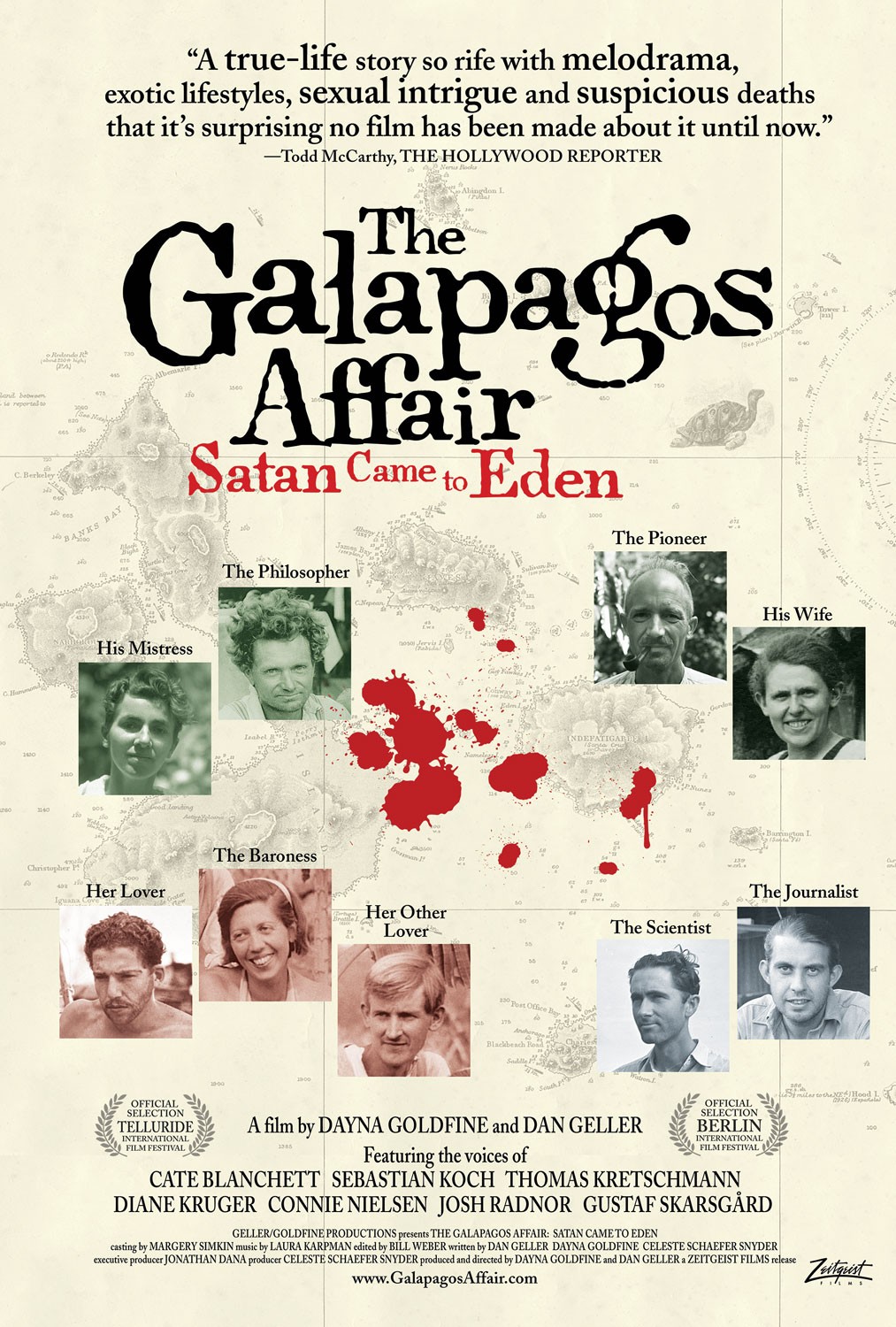Extra Large Movie Poster Image for The Galapagos Affair: Satan Came to Eden 