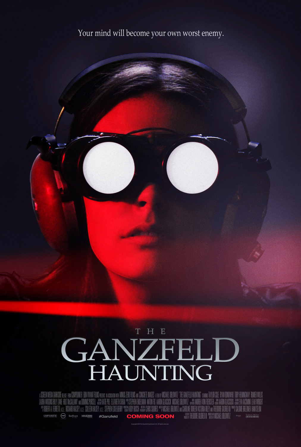 Extra Large Movie Poster Image for The Ganzfeld Haunting 