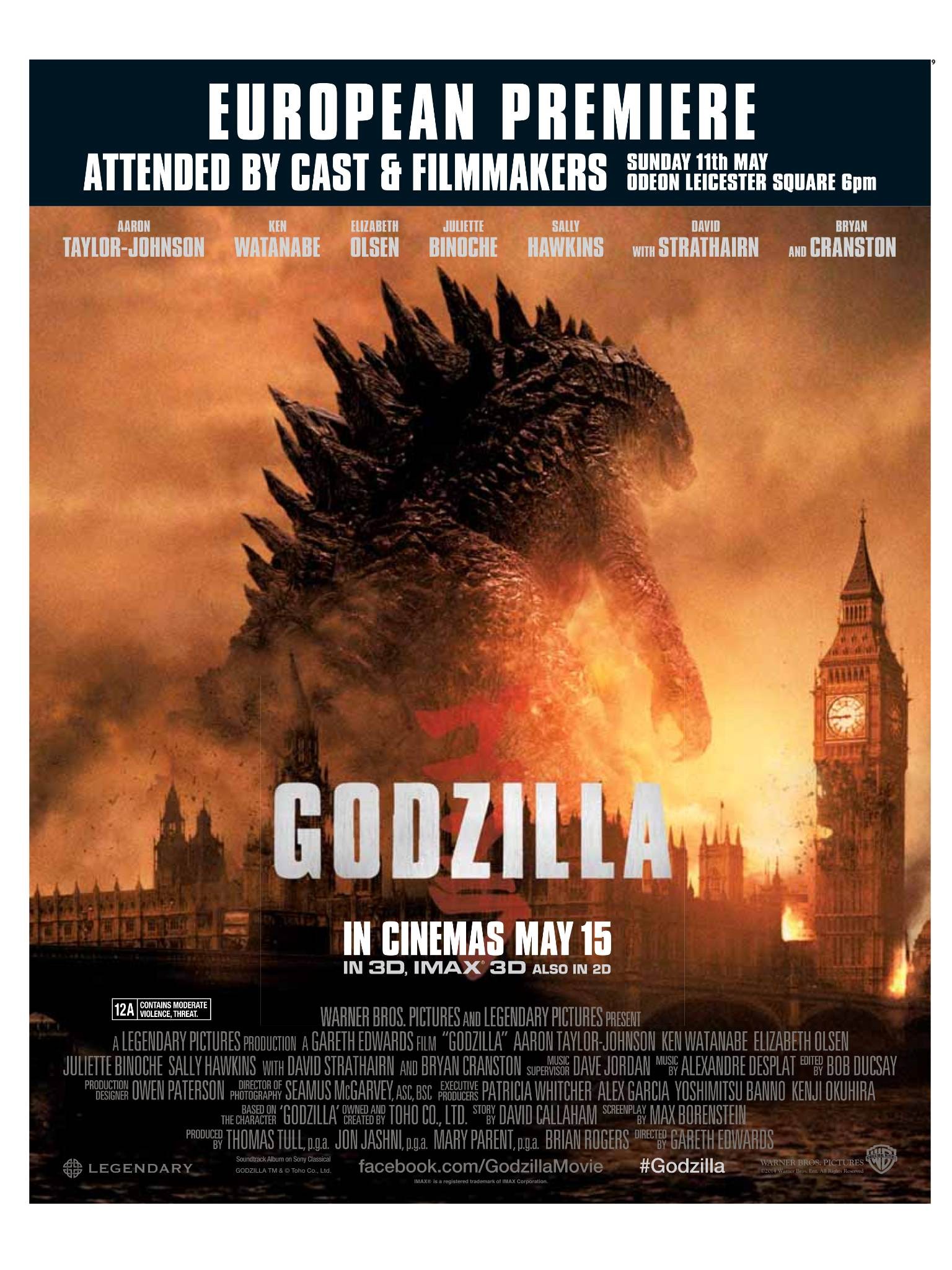 Mega Sized Movie Poster Image for Godzilla (#17 of 22)