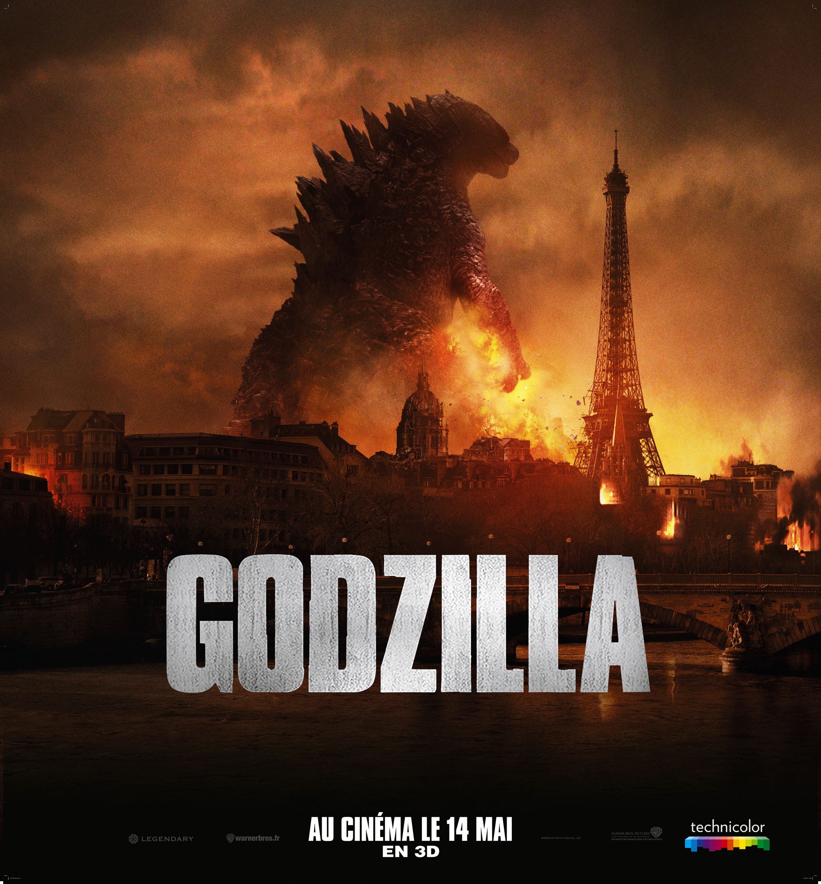 Mega Sized Movie Poster Image for Godzilla (#21 of 22)