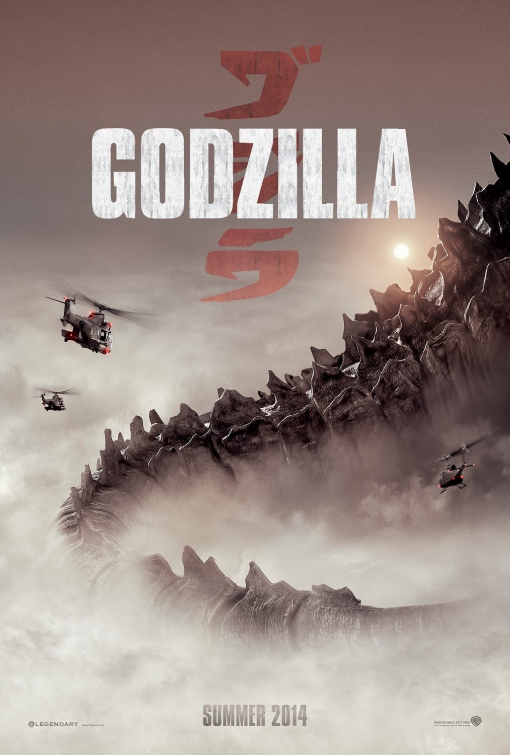 Extra Large Movie Poster Image for Godzilla (#2 of 22)