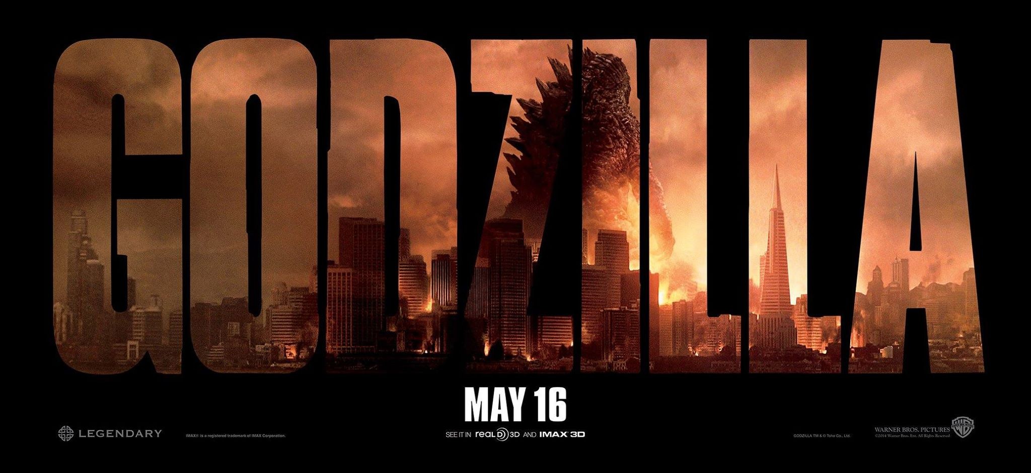Mega Sized Movie Poster Image for Godzilla (#8 of 22)