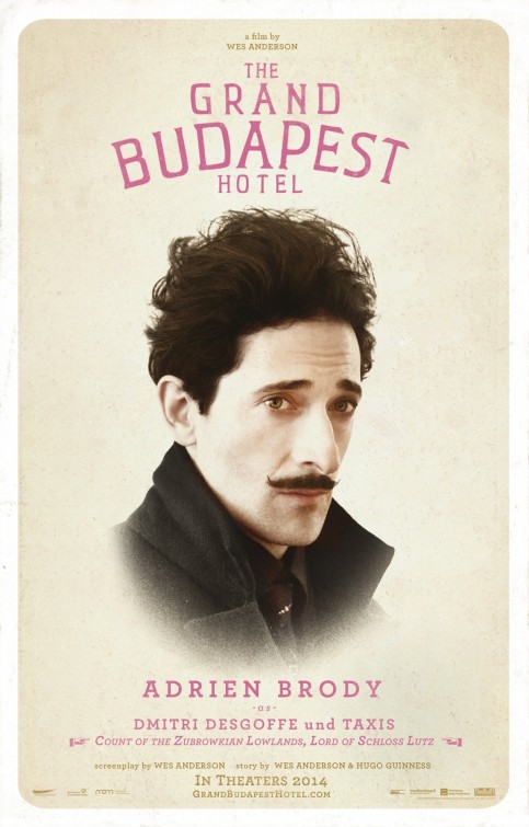 grand budapest movie poster