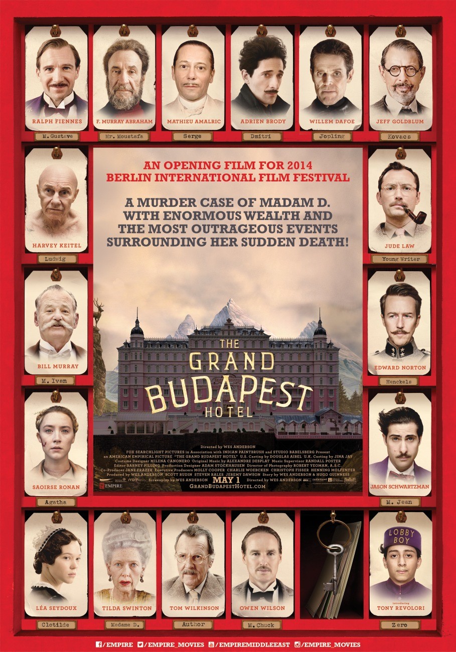 grand budapest movie poster
