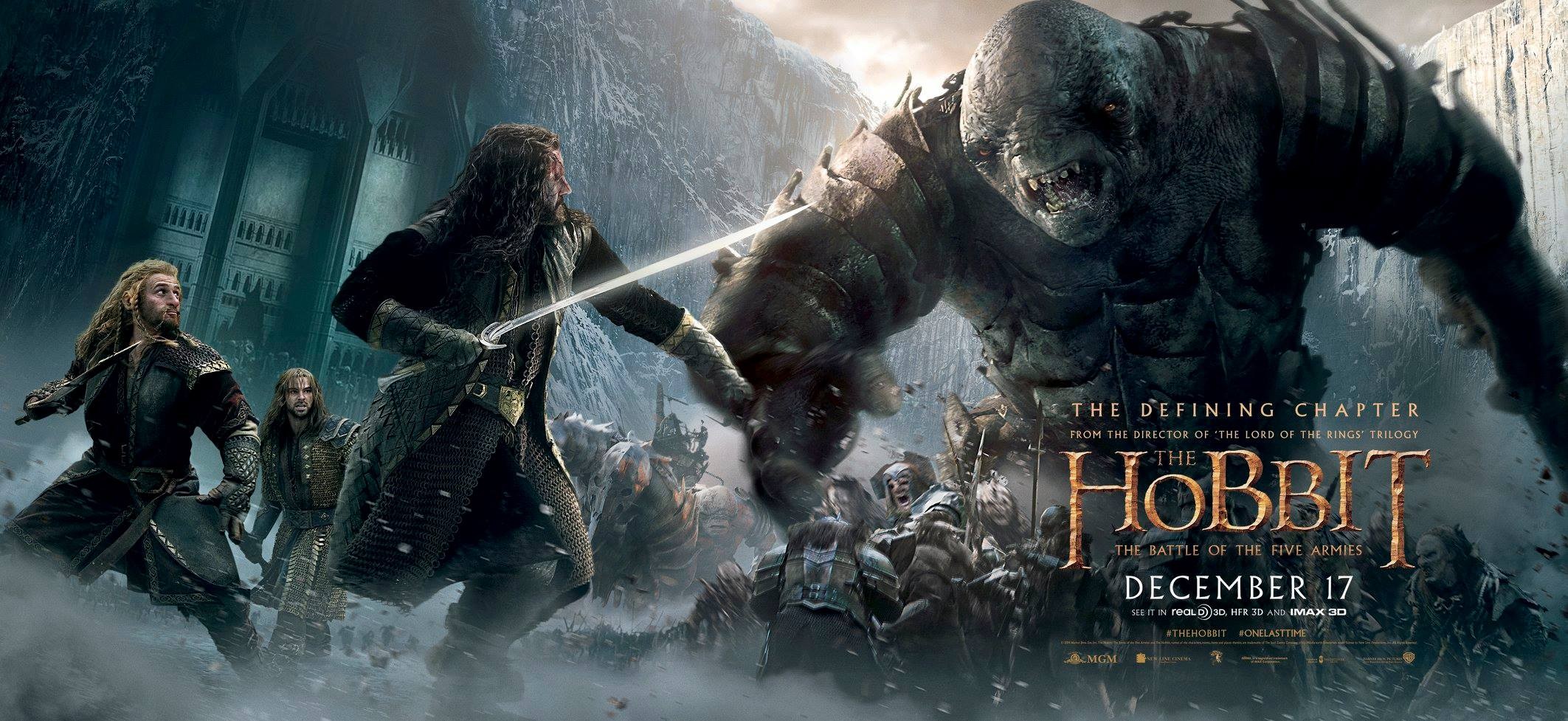 Mega Sized Movie Poster Image for The Hobbit: The Battle of the Five Armies (#23 of 28)