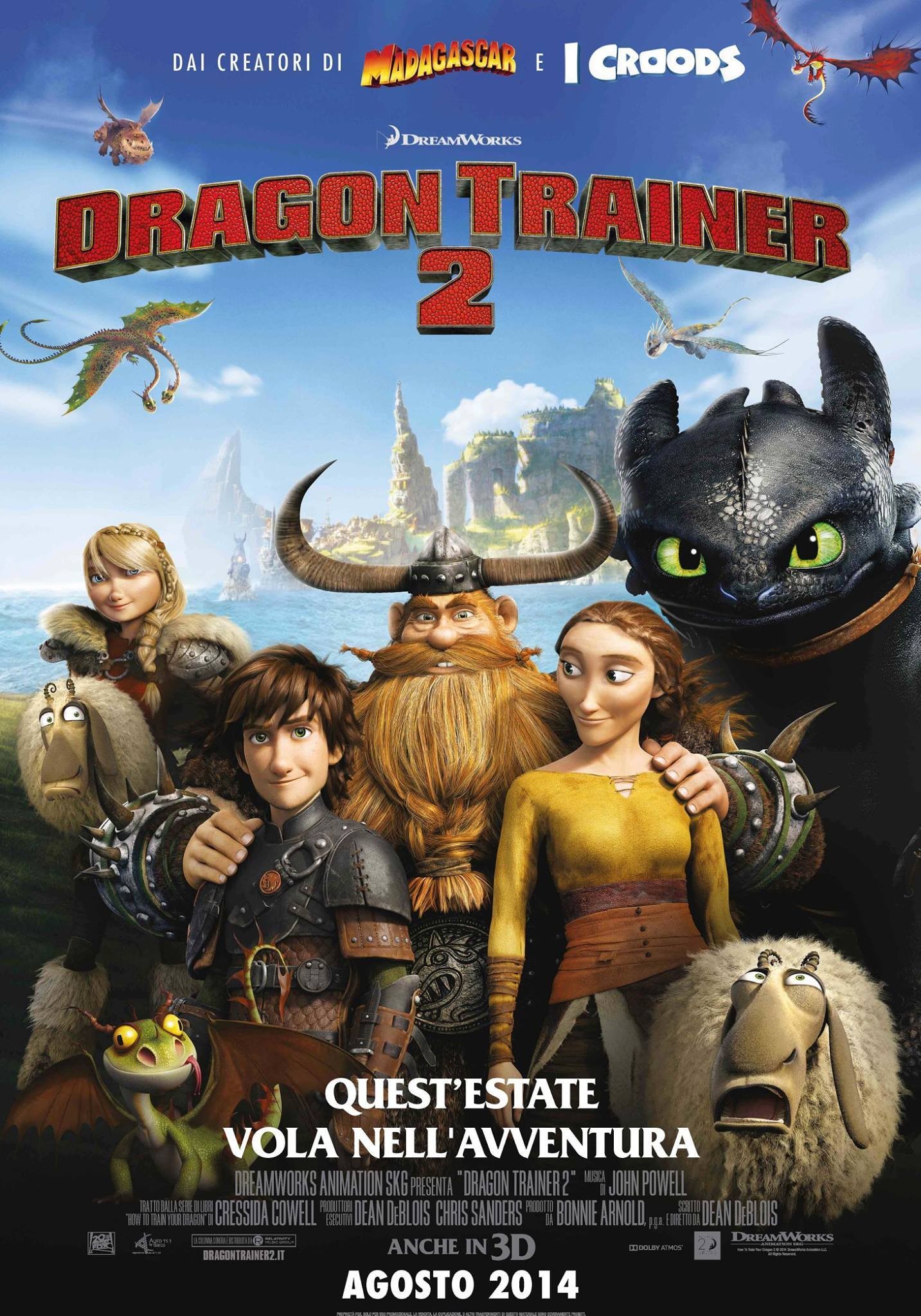 Mega Sized Movie Poster Image for How to Train Your Dragon 2 (#12 of 15)