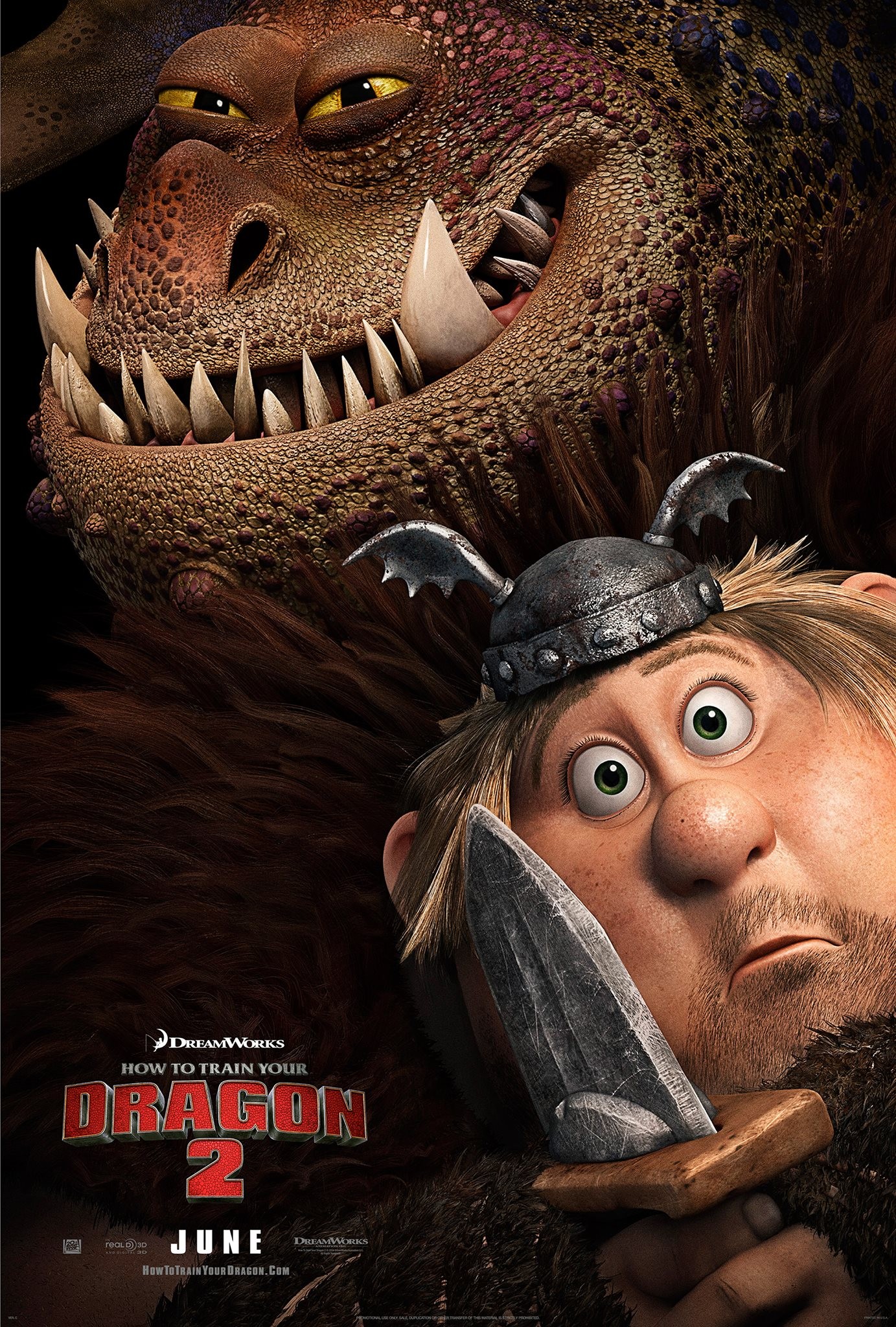 Mega Sized Movie Poster Image for How to Train Your Dragon 2 (#3 of 15)