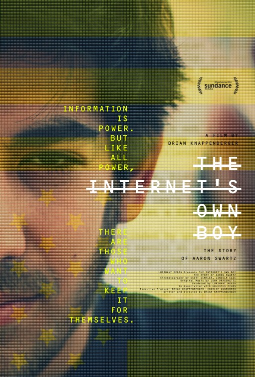 The Internet's Own Boy: The Story of Aaron Swartz Movie Poster