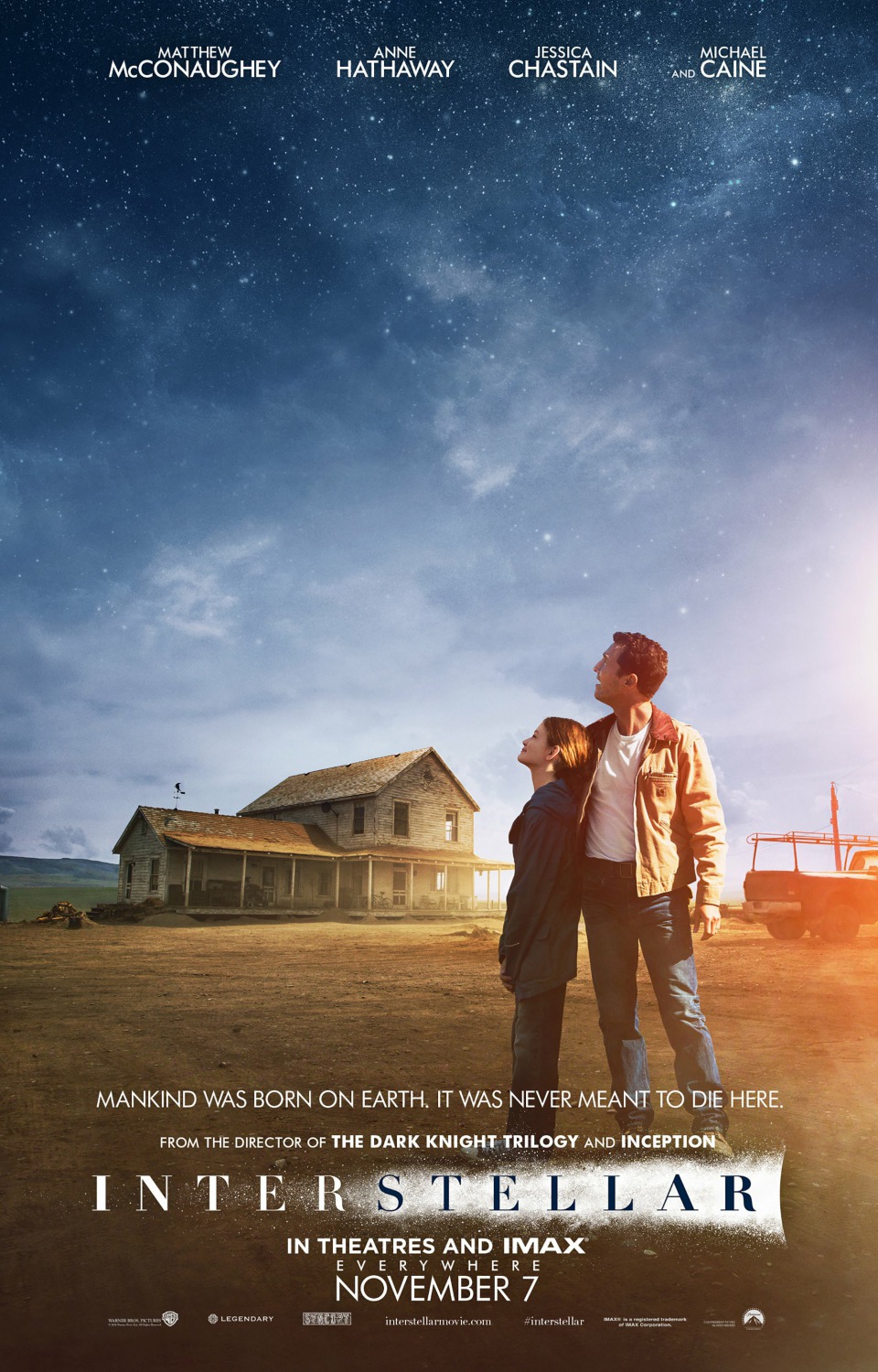 Extra Large Movie Poster Image for Interstellar (#3 of 10)