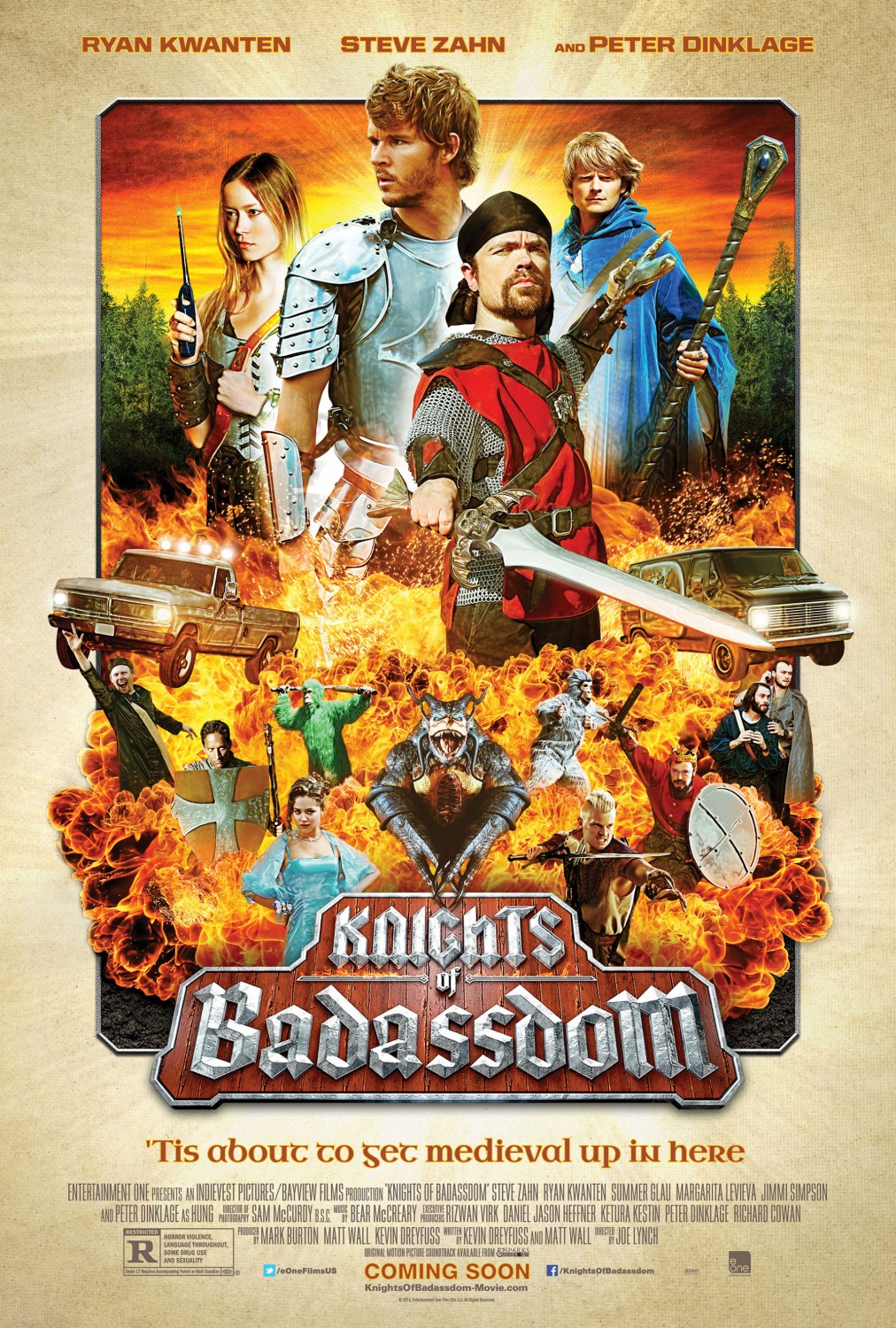 Extra Large Movie Poster Image for Knights of Badassdom (#1 of 2)