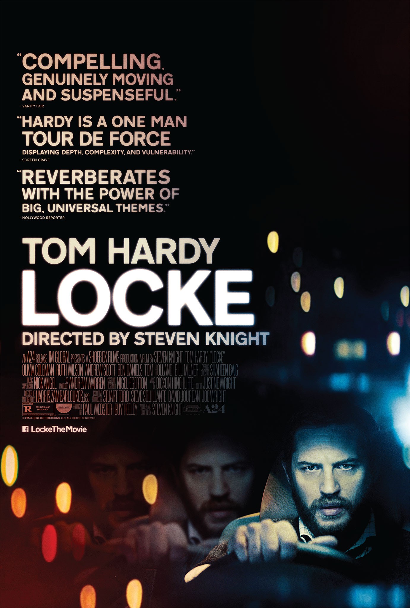Mega Sized Movie Poster Image for Locke (#2 of 5)